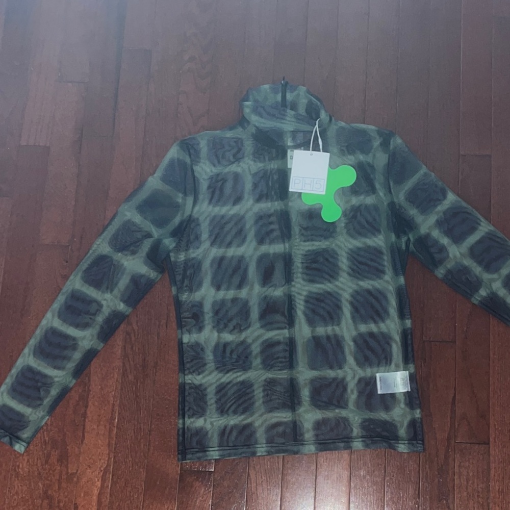 PH5 Green and Black Long Sleeve Top